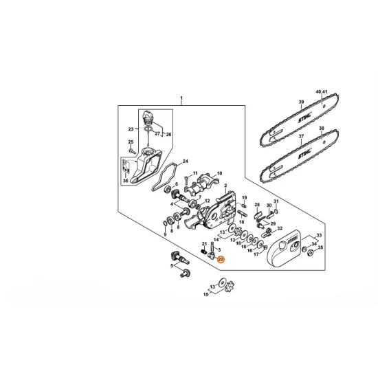 STIHL  Element łączący 4138 353 2700